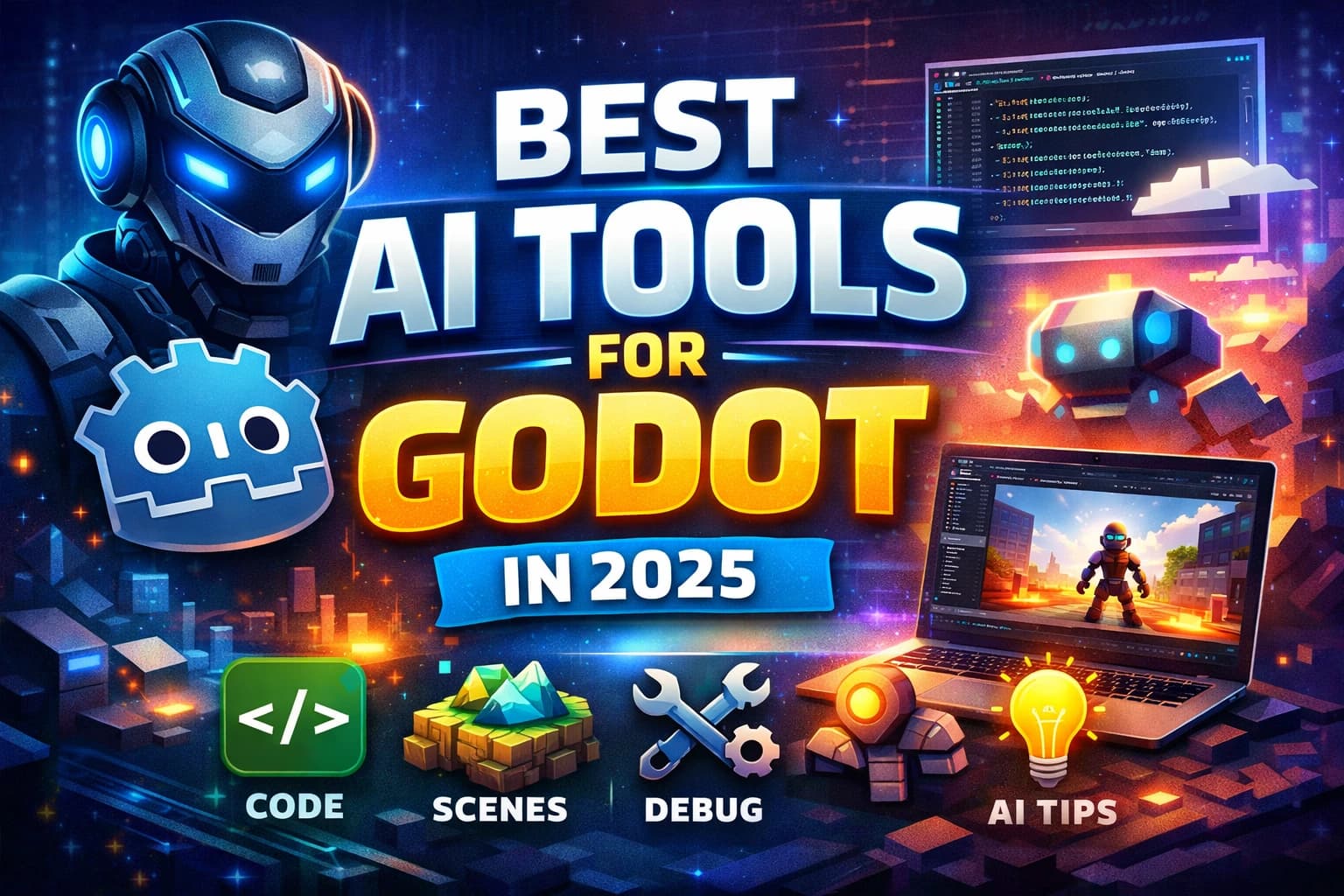 Comparison of AI tools and plugins for Godot game engine in 2025