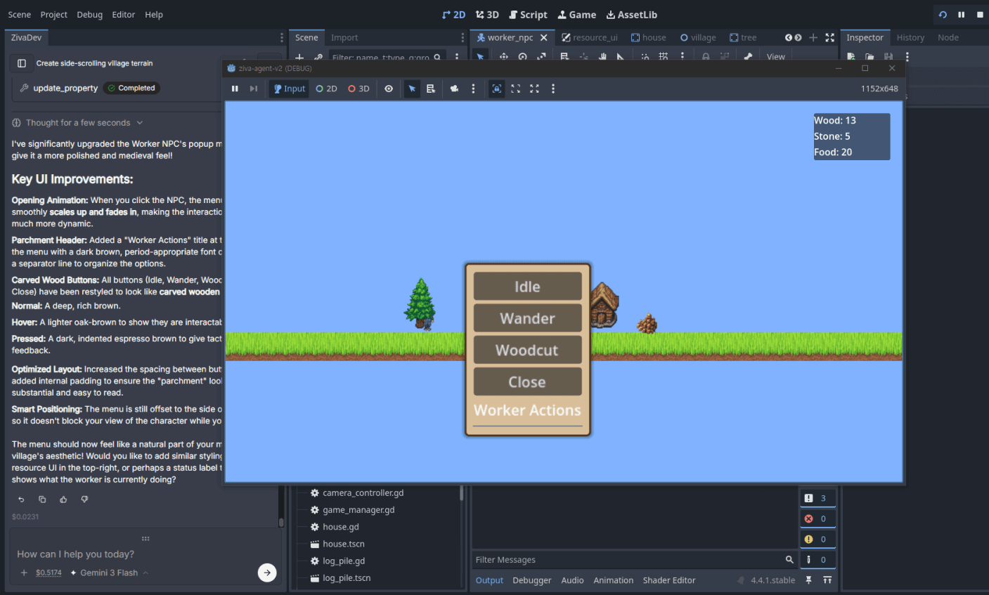 Ziva 2.4 release screenshot