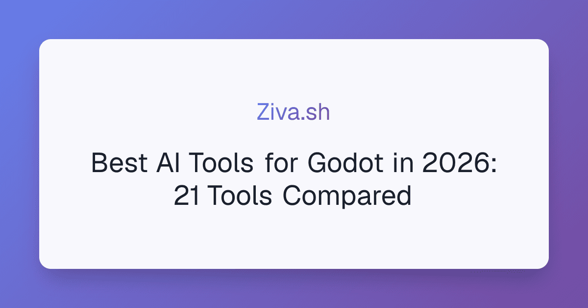Best AI Tools for Godot in 2026: 21 Tools Compared