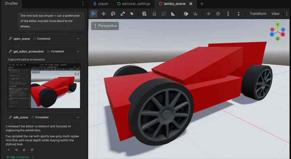 Sees What You See — Editor Screenshots in Context